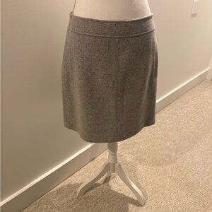 LOFT Classic Gray Pencil Skirt